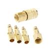 Connector Quick Coupler Set 5PCS Golden High Quality 1/4" NPT 1/4" NPT Female 1/4" NPT Male Air Compressors