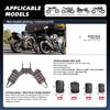 Motorcycle Saddle Bag Mounting Base Motorbike Tail Bag/Rack Bag/Rear Seat Bag/Fuel Tank Side Bag Universal Saddle Bag Mount Base