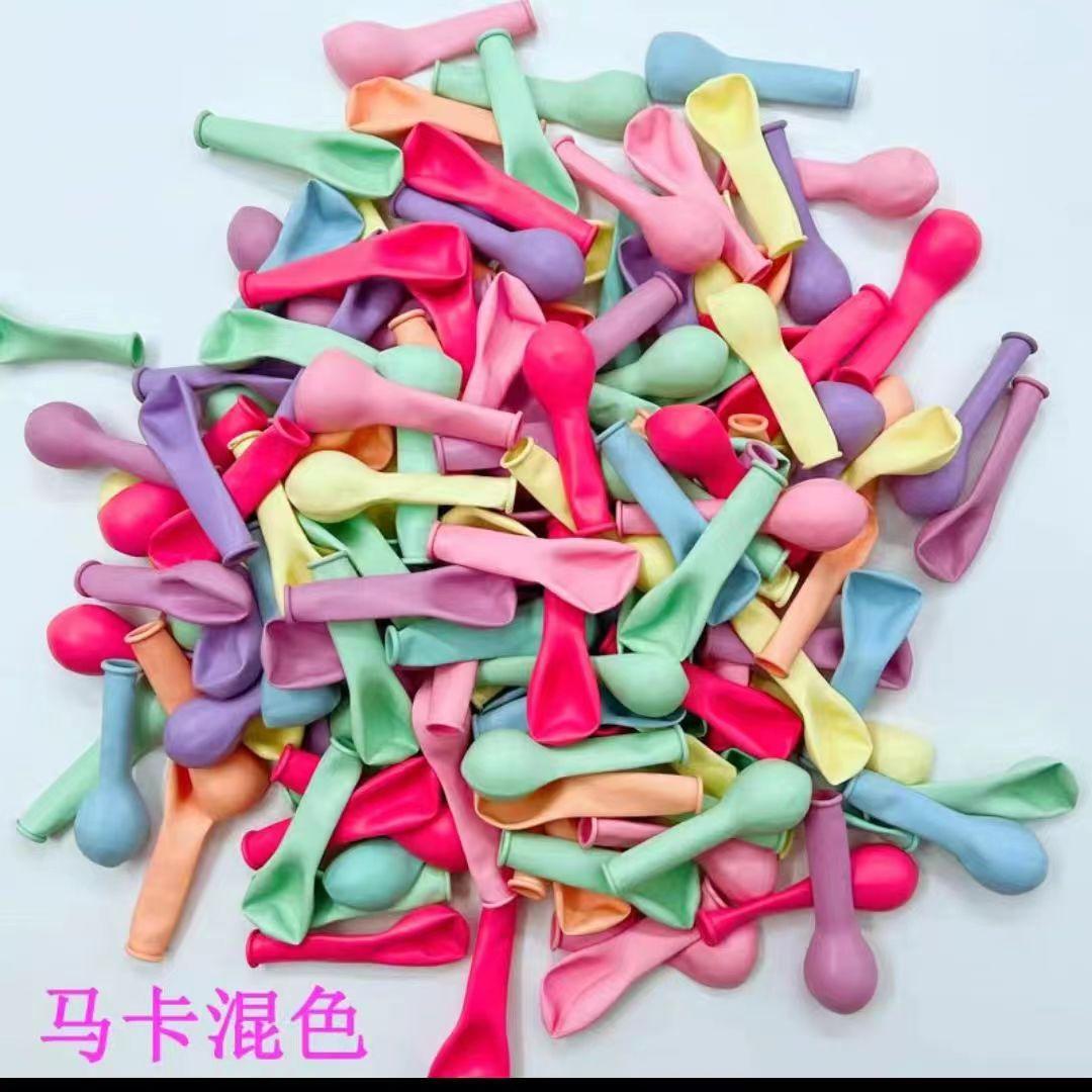 

5 Inch Latex Thickened Balloon, Birthday Party Wedding Room Decoration Latex Balloon Holiday Decoration Supplies Factory Price 200 pcs 5-inch maca mixed color