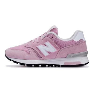 Nb 565 Chaussures de course décontractées basses confortables et simples Femme sneaker Rose WL565AS
