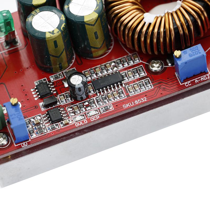Dc-Dc Converter 20A 1200W Step Up Buck Boost Module 8-60V To 12-83V
