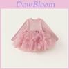 Princess Girl Dress With Tulle Fabric For Spring Autumn Playwear