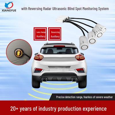Car Blind Spot Monitoring & Lane Change Assist with Ultrasonic Radar.
