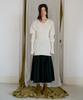 Poeteuseoul Line Ribbed Knit_Ivory