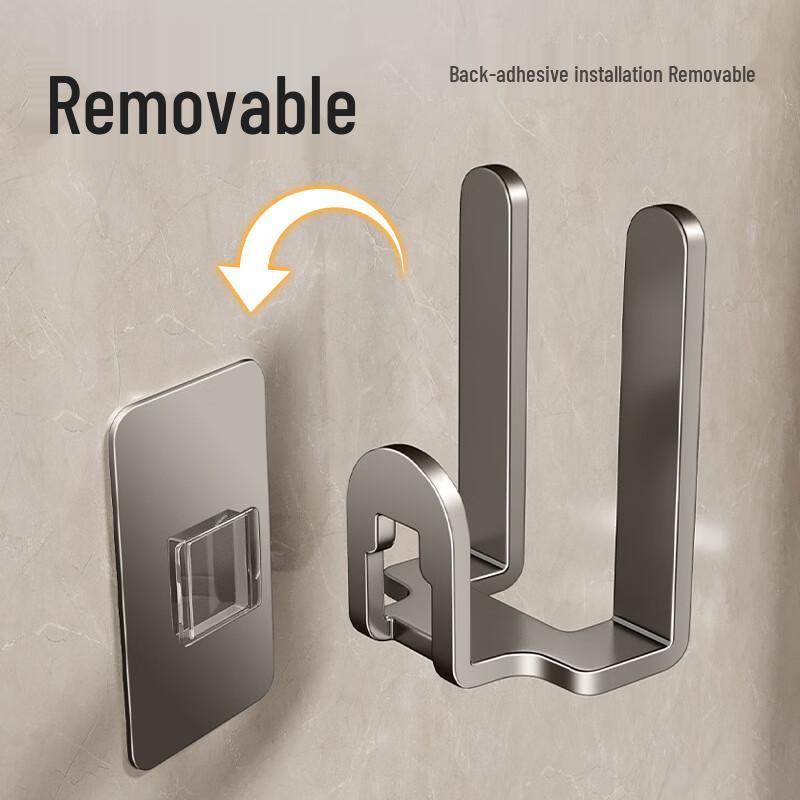 Wall-Mounted Bathroom Slipper Rack