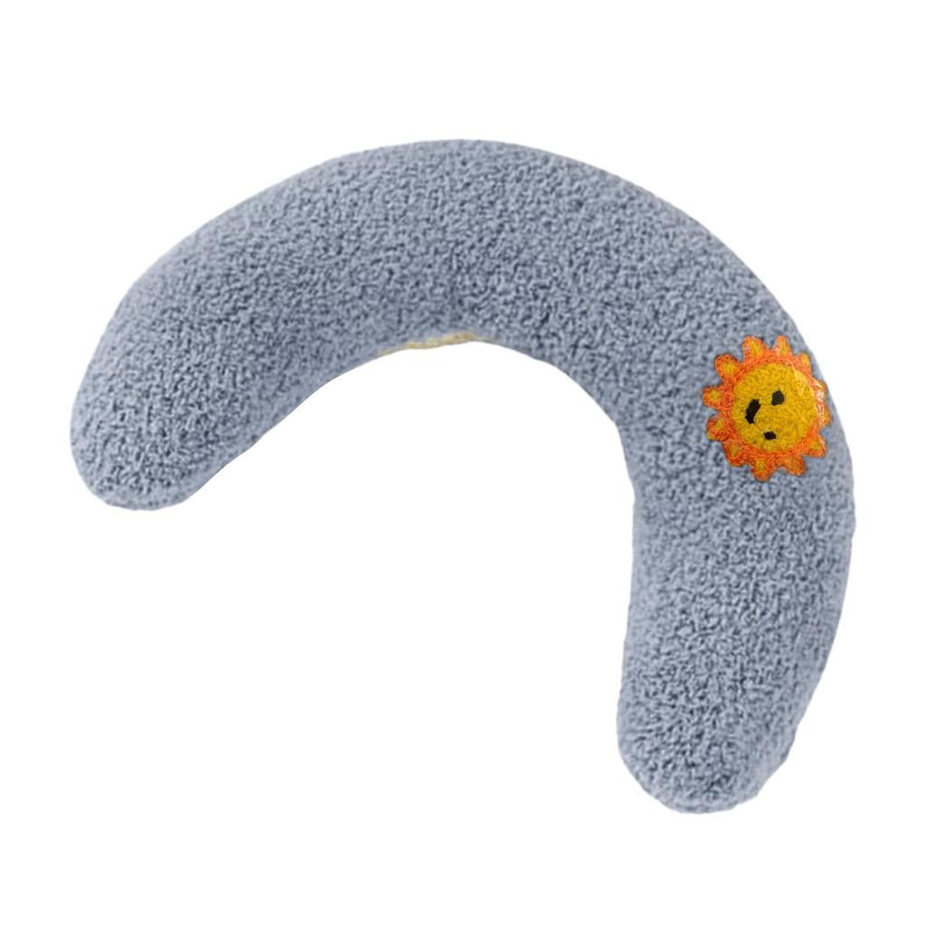 Artykuły dla zwierząt Mała poduszka, miękka uniwersalna poduszka dla kotów i psów, kręg szyjny w kształcie litery U. Zabawka dla zwierząt domowych