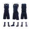 Unisex Basketball Uniform Set: Jerseys for Students, Team Vests, Youth Sports Training Kits with Custom Printing