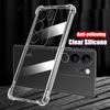 For Vivo V29 V 29 5G V2250 Case Anti-fall Soft TPU Silicone Casing Shockproof Transparent Phone Case Back Cover