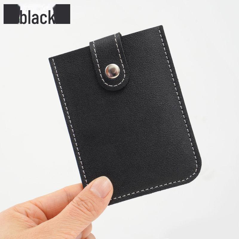 

Ультратонкий выдвижной складной держатель удостоверения личности 11*8cm чёрный