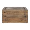 Coffee Table - Ethnic - Brown - Recycled Wood - 78 Cm - Rectangular
