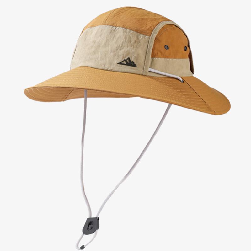 

Универсальная шляпа в стиле рыбака, цветная, с круглой тульей, солнцезащитная и дышащая жёлтый