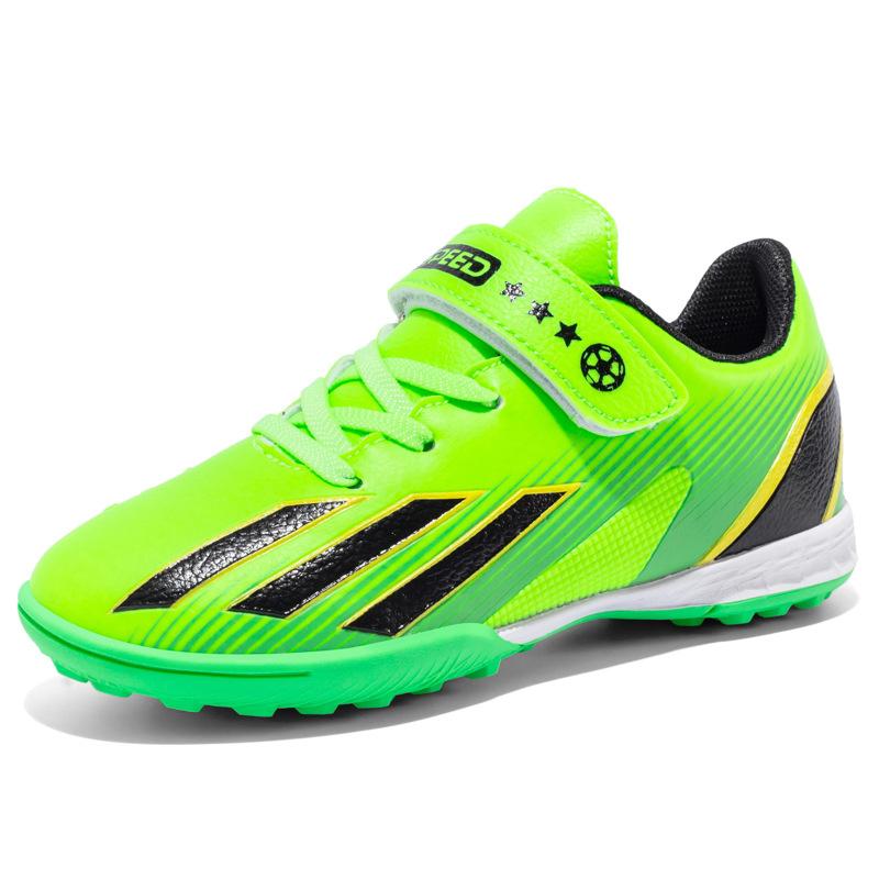 Professional Football Shoes Men's and Women's Broken Nails Tf Primary and Secondary School Students Children's Sports Grass Training Non-slip Snea