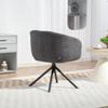 Armchair, Upholstered, Swivel, Up To 120 Kg, Dark Grey