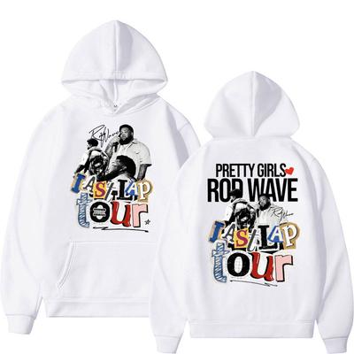 Vintage Rod Wave Last Lap Tour Graphic Hoodie Men's Gothic Fashion Oversized Sweatshirt Fleece Harajuku Streetwear