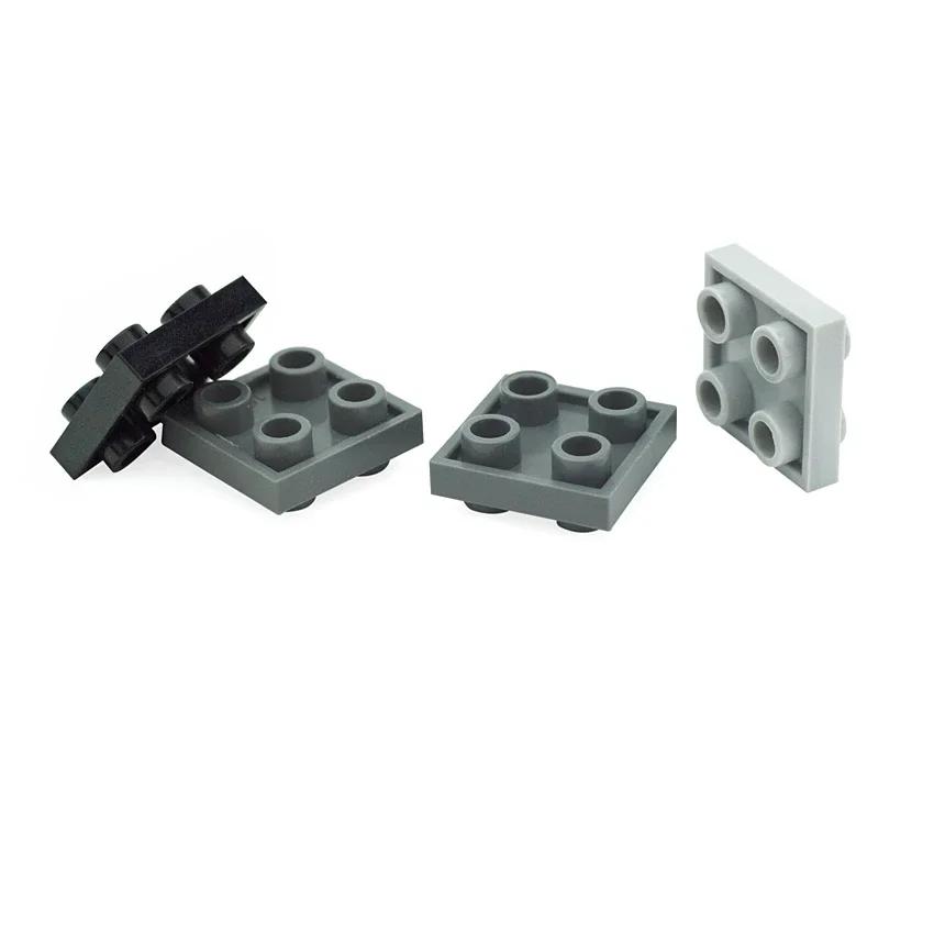 DIY Bricks 1x1 1x2 2x2 1x4 With Studs On Both Side MOC Technical Building Blocks Assembles Particles Creative Toys For Kids