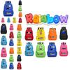 Regenbogenfreunde Original Design Leinwandrucksack Für Kinder Mittlere Größe 20-35l Fassungsvermögen