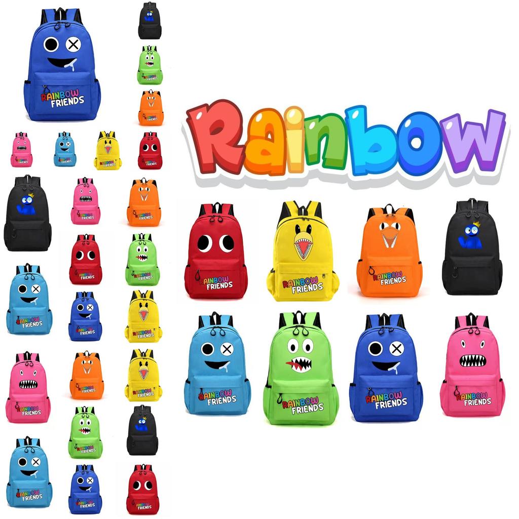 Regenbogenfreunde Original Design Leinwandrucksack Für Kinder Mittlere Größe 20-35l Fassungsvermögen