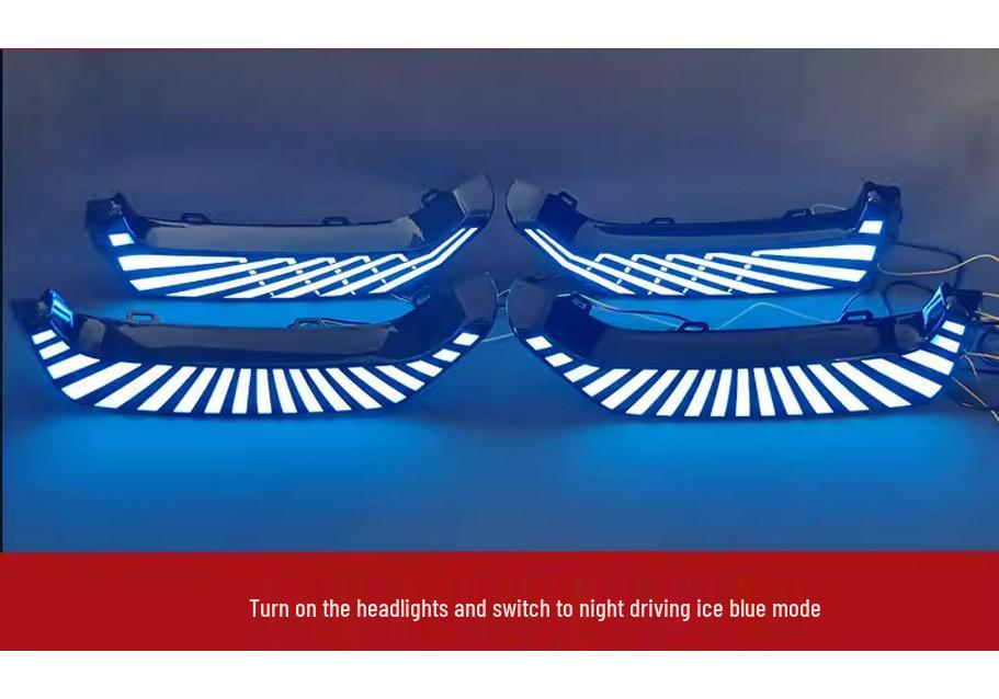 Compatible LED Daytime Running & Decorative Lights for 26 Toyota Frontlander Models.