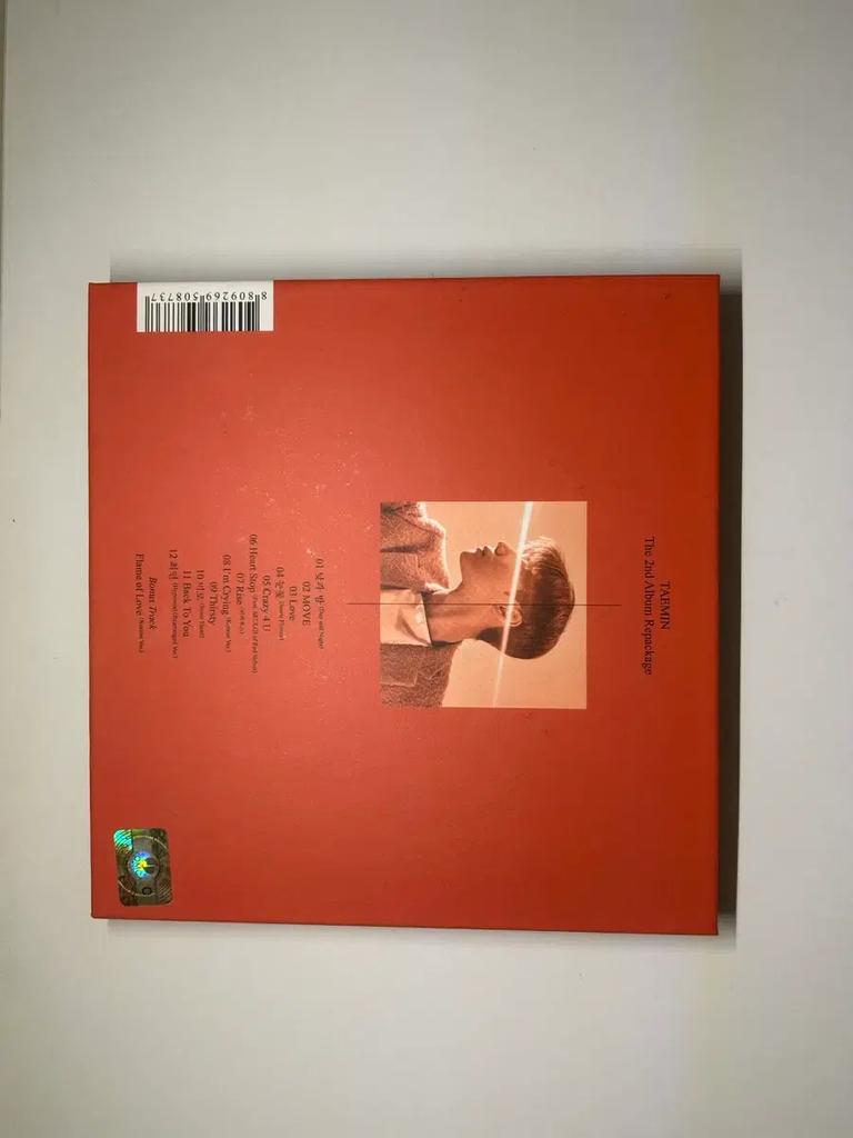 SHINEE Taemin MOVE-ing Repackage Album Used