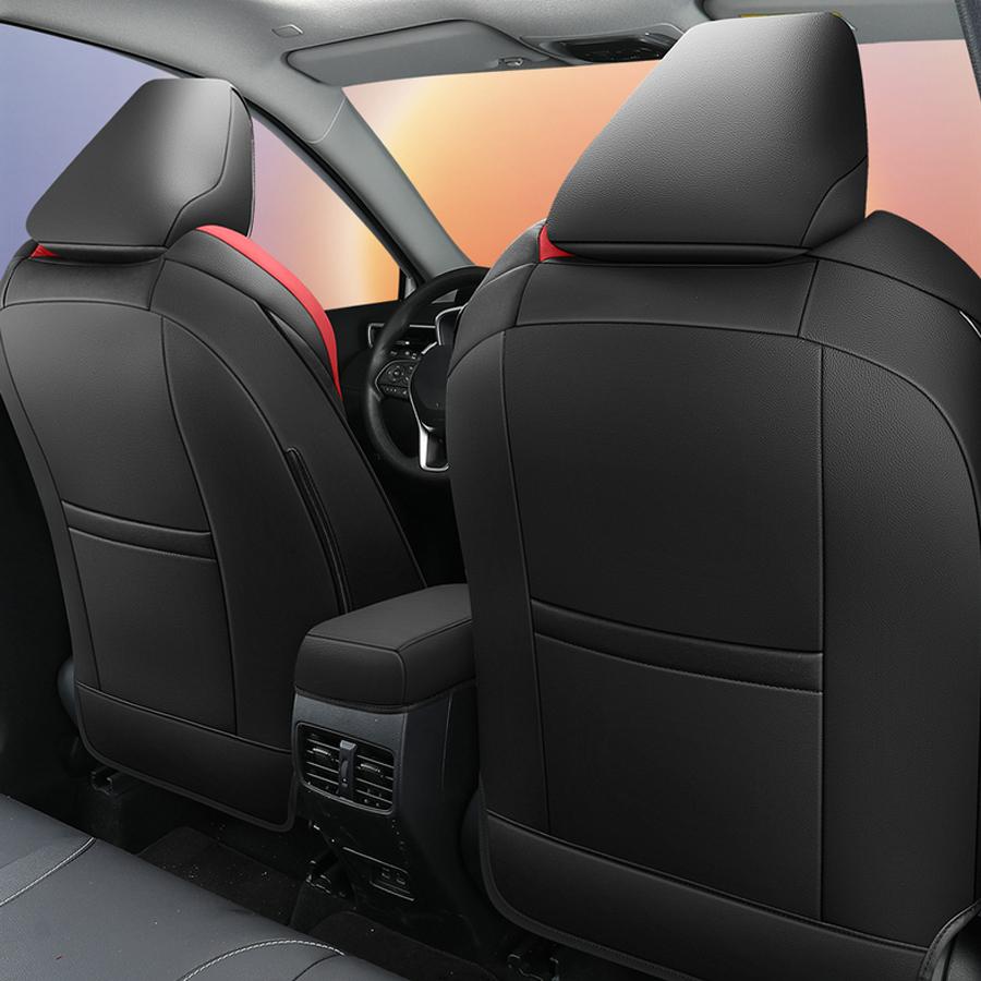 Premium Custom Fit Car Seat Covers For Toyota Corolla 2025 2025 2025 Automotive Interior Seat Cushion Leather Cover-Full Set