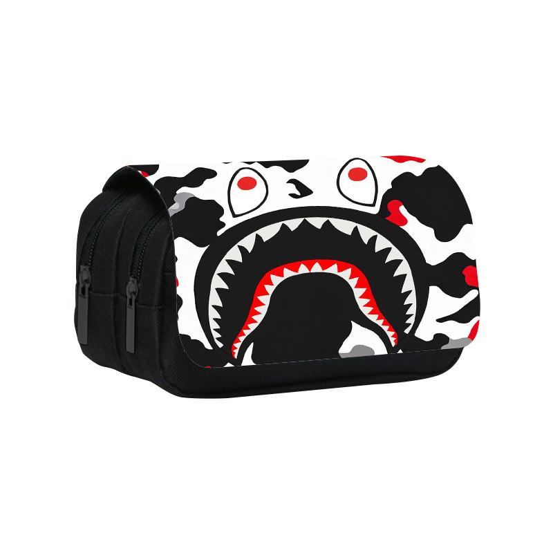 Sprayground Printed Student Single Double Lightweight Stationery Storage Bag For School And Home
