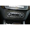 Carbon Fiber Console AC Switch Control Cover Trim Fit For Benz GLE GLS 2016-