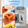 English Word Spelling Cubes Game Set Flash Cards Educational Toy for Kids Early Learning Classroom or Family Fun