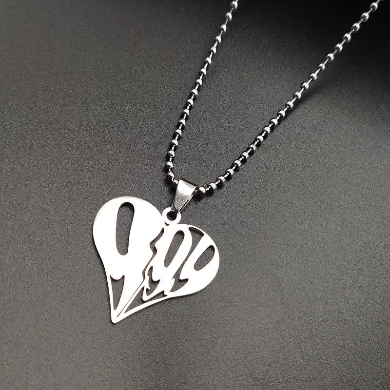 

Juice Wrld 999 Stainless Steel Necklace Pendant Hip Hop Rap Jewelry No Fading Gift for Men Boys Fans