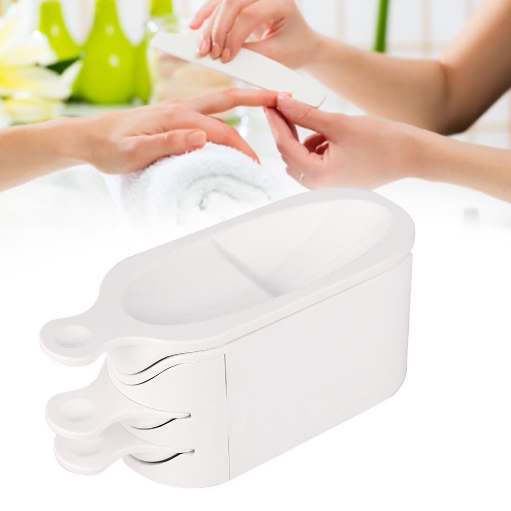 Professional Nail Dip Powder Case French Manicure Dipping Tray Mould Container