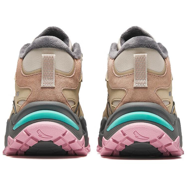 Anta Comfortable Non-Slip Wear-Resistant Mid-Top Casual Shoes Women Shoes Light-Gray 122448987-1