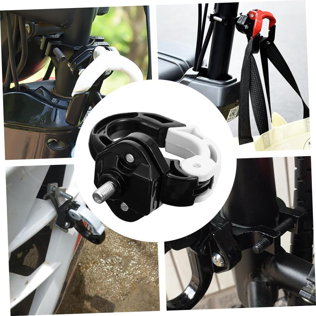 HAWILLOSCH 1 Set Motorcycle Electric Hook, Bicycle Rack, Bicycle Rear Rack, Electric Scooter Accessories,