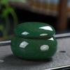 8 Colors Mini Tea Box Glazed Ceramic Jar Storage Boxes Pottery Airtight Coffee Kitchen Food Pots Ointment