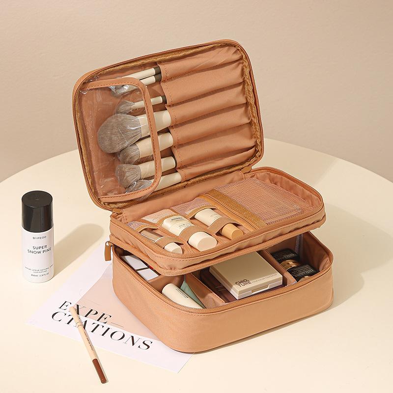 New Women's Makeup Bag, Portable Storage Bag, Large Capacity Luxury Makeup Bags, Makeup Travel Bag, Basic Cosmetics Bags