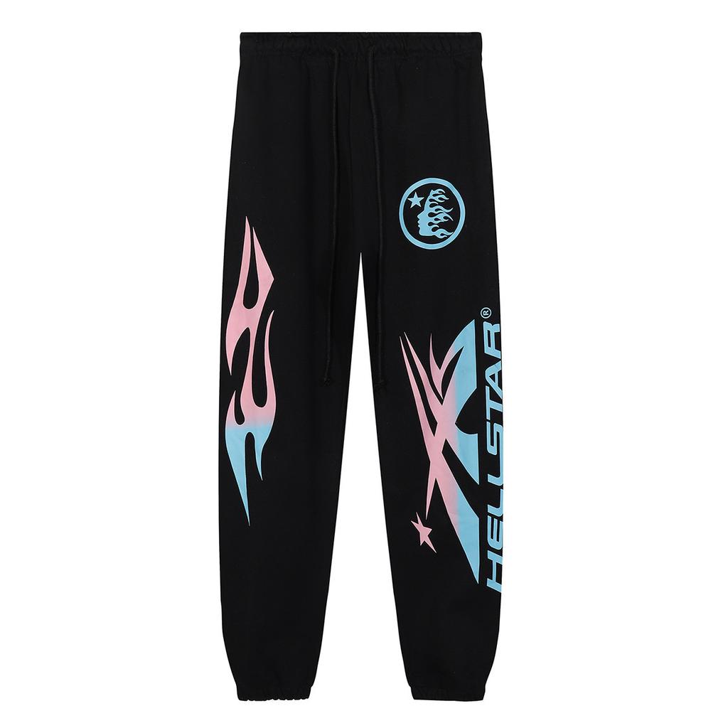 [Autumn and Winter Series] Fog High Street Washing Water Old Heavy Industry Head Printing Casual Sweater Couple Hoodie