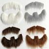 Costume Mustache and Goatee Set with Adhesive Wear for Cosplay Looks, Theater Outfits, Party Styling and Booth Photos