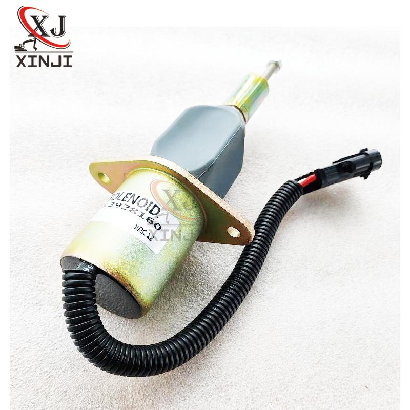 Elettrovalvola di arresto 24V 12V 3928161 Elettrovalvola elettronica per motore diesel per ricambi Cummins Elettrovalvola di interruzione