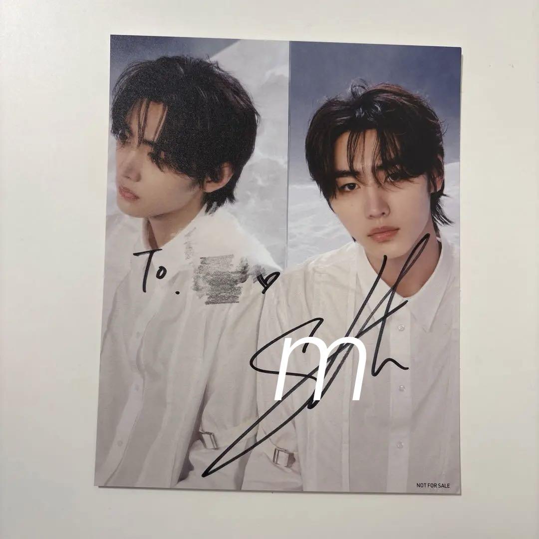 

[USED] ENHYPEN Sung Hoon autograph