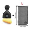 Car Wash Microfiber Towel Auto Cleaning Tool Soft Brush Drying Rag Cloth For VW Golf 5 4 6 GTI Jetta Scirocco Touran Polo Beetle zl4