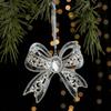Festive Cheer Christmas Acrylic Ornaments Elegant Christmas Ornaments Easy To Hang Lightweight Structure Luxurious Touch