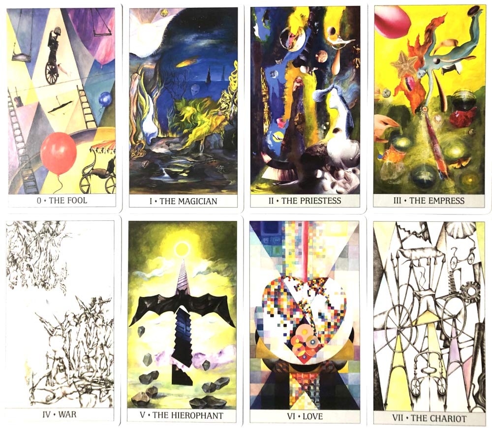 Tarot Japaridze 78 Tarot Japanese Instruction Manual Authentic I.I.J Cards, Tarot, Cards, Reading, Included,