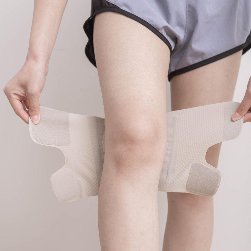 1 Stück Kniebandage mit Seitenstabilisator, Kompressions-Kniebandage für Männer Frauen, Knie-Stützbandage zur Linderung von Knieschmerzen