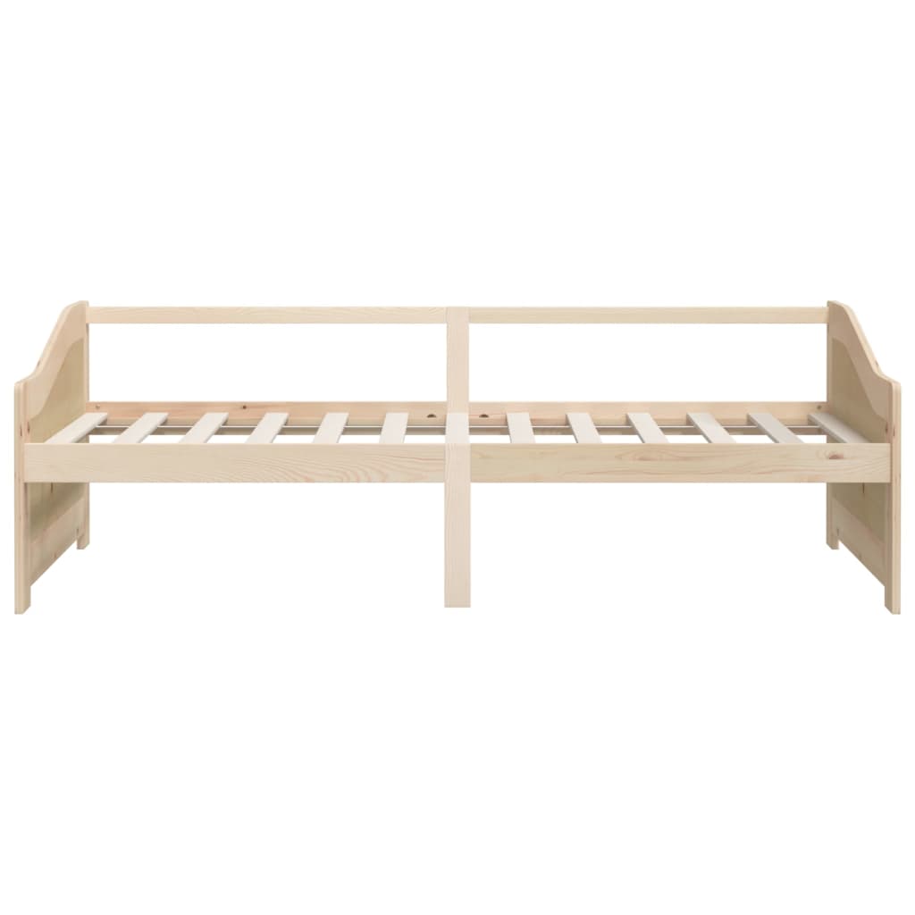 Vidaxl Divano/Letto a 3 Posti, Legno Massiccio di Pino, 90 X 200 Cm