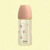 Food Grade Baby Milk Bottle Silicone Nipple Baby Bottle With Handle  Feeding Supplies