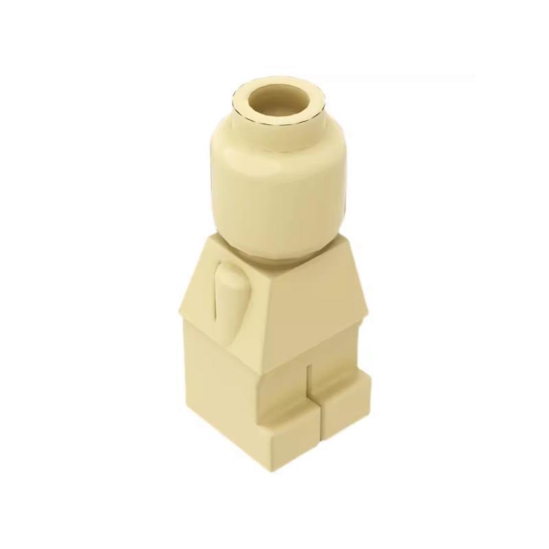 50g MOC 85863 Building Block Minifigure Chess Piece - Compatible Plain Color Standard