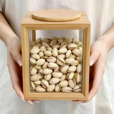 Großer Vorratsbehälter mit staubdichtem Deckel Klar Multifunktional für Obst Trockenwaren Nüsse Getreide Müsli Gewürze Teeblätter Aufbewahrungsbox