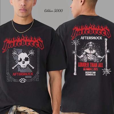 Hatebreed Aftershock 2025 For Sacramento T Shirt Full Size S-3XL Unisex T-Shirt