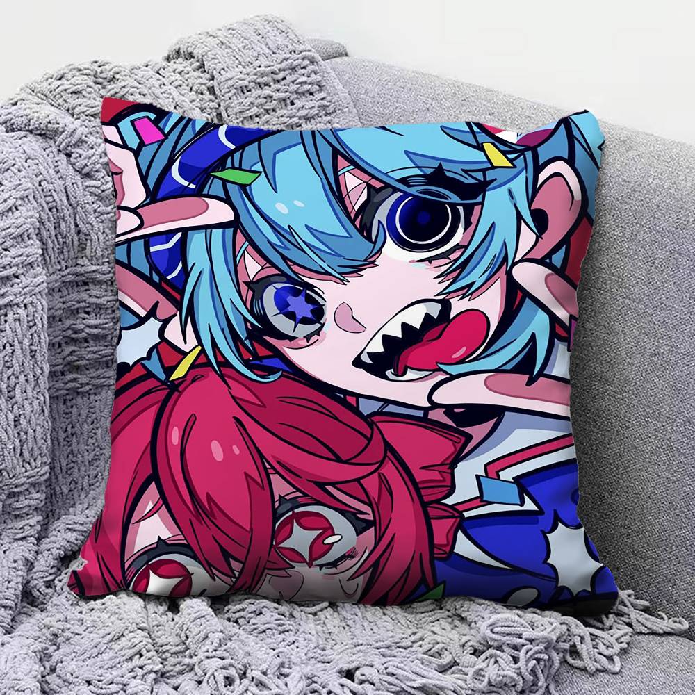 Mesmerizer Teto and Miku Home Sofa Cushion Covers and Aecorative Custom Pillow Covers