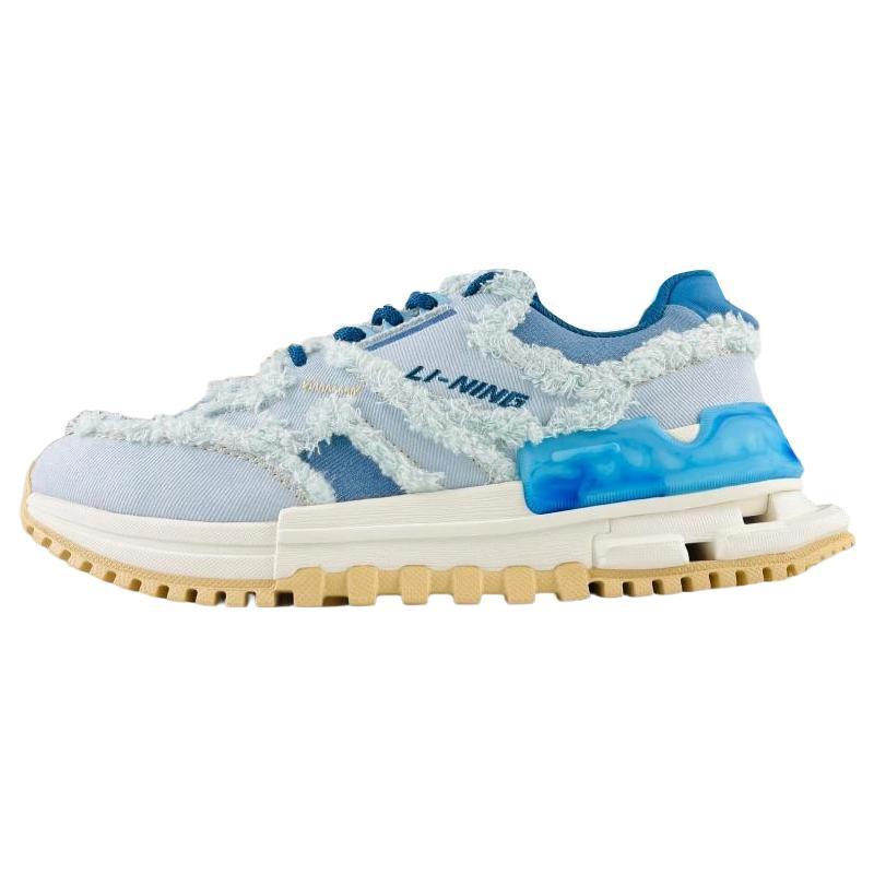 

New LiNing Breathable Low Top Running Shoes Women s Light Blue AZGS078-2 36