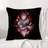 H-Hunter X H-Hunter Cushion Cover Summer Coolness Linen Fabric Double-Sided Printing Pillow Case Sofa Home Decor Gift