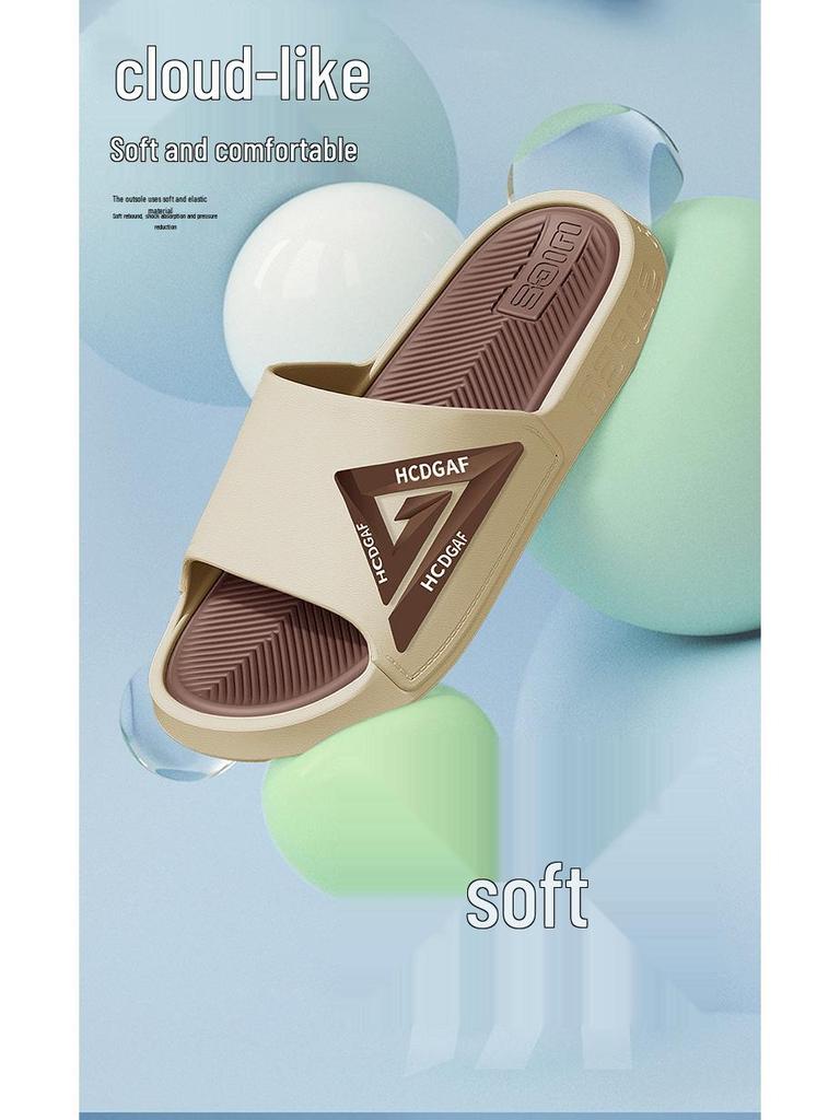 Pantoufles tendance pour hommes, antidérapantes, respirantes pour l'intérieur et l'extérieur – Chaussures d'été résistantes à l'usure